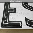 thumbnail image 6 of Ambesonne Saying Place Mats Set of 4, I Said Yes Words, Standard Size, Black and White, 6 of 6