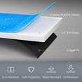 thumbnail image 3 of Soozier 12ft Trampoline Replacement Pad - Light Blue Spring Cover with EPE Foam | Safe Garden Trampoline Accessory for Outdoor Fun, 3 of 7
