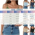 thumbnail image 4 of Conjuntos de otoño para mujer,Blusa informal sin mangas con cuello en V para mujer, tirantes ajustables, poliéster liso, uso diario, sopatenor, 4 of 9