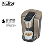 Keurig K-Elite Single-Serve K-Cup Pod Coffee Maker, Brushed Slate