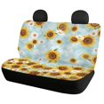 thumbnail image 2 of Uourmeti Sunflower Car Seat Covers Full Set Car Seat Covers Set, Anti-Slip Compatible with Trucks Most Sedans, 2 of 10