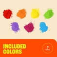 thumbnail image 3 of Chameleon Colors Rainbow Color Powder Packets, 7 Individual Holi Color Packets, Color Races, Birthday Parties, and Photography Smoke. Red, Orange, Yellow, Green, Blue, Magenta, and Purple Powder., 3 of 7
