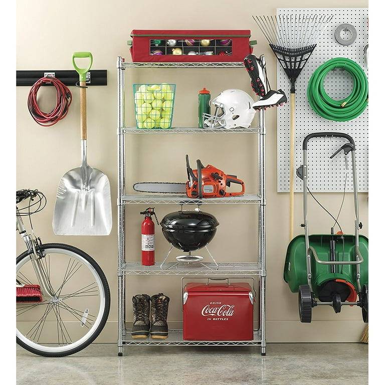 Whitmor chrome shelf and towel rack sale