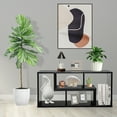 thumbnail image 2 of Topbuy Sturdy Television Stand, Wood Black, 26.50 x 12.00 x 17.00", 49 lbs, 2 of 10
