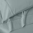 thumbnail image 4 of Superior Egyptian Cotton Solid Pillowcase Set, King, Teal, 4 of 5