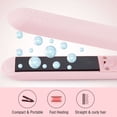 thumbnail image 4 of Deago Hair Straightener, Fast Heating Ceramic Flat Iron with Negative Ions, 2 in 1 Straightener and Curler Styling Tool for Professional Salon Straighten/Curl/Wave, 4 of 9