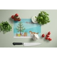 thumbnail image 3 of Cavapoo Christmas Tree Glass Cutting Board Large, 3 of 4