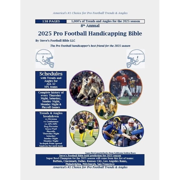 2025 Pro Football Handicapping Bible, (Paperback)