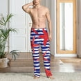 thumbnail image 2 of Rateoe Sea Stars Pattern Men’s Ultra-Soft Comfy Pajama Lounge Pants Sleepwear,Comfortable Lounge Wear,lightweight Pajamas, Casual Home Wear-Large, 2 of 6