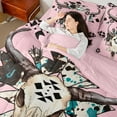 thumbnail image 4 of Castle Fairy Bull Skull Bedding Comforter Set,Tribal Aztec King Bedding Sets, 4 of 8