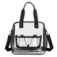 thumbnail image 3 of CAIXIA Crossbody Bags With Adjustable Straps Stadium Clear Pocket Shoulder Crossbody Bag, Transparent Purse For Travel Concert Sports Game Events, 3 of 9