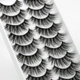 False Eyelashes Lashes Pack 10 Pairs 8D Dramatic Eyelashes Wispy Cat