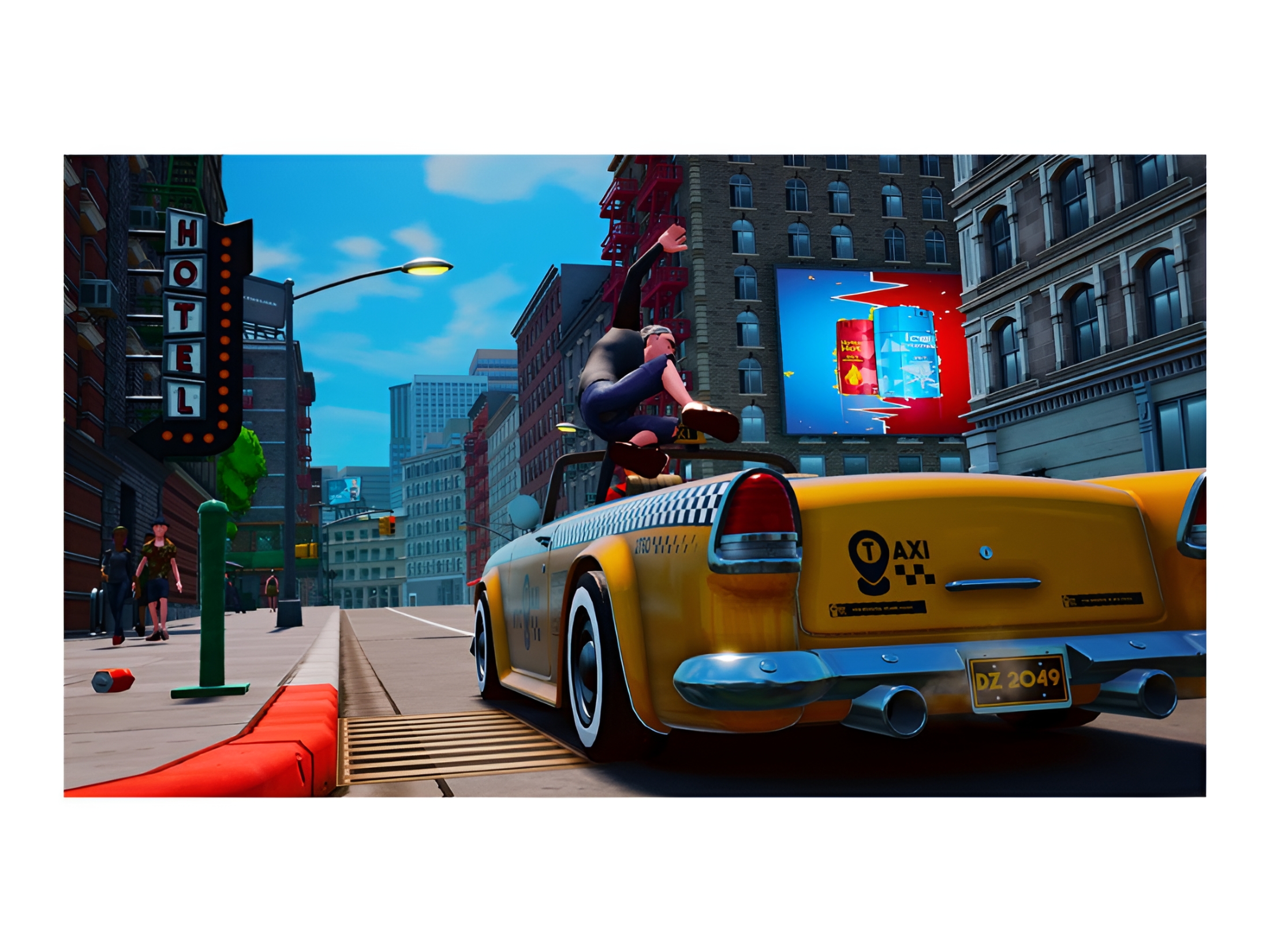 GS2 GAMES, Taxi Chaos, Nintendo Switch Physical Edition, Race