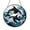 Acrylic 3.5 Inch, variant on Jumping Orca Whale Stained Glass Suncatcher, Fantasy Ocean Wildlife Window Hanging Decor, Coastal Marine Art Glass Panel Accent for Beach House Gift