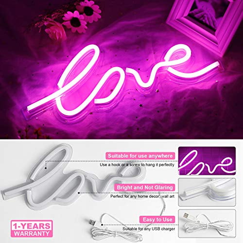 All You Need is Love Neon Sign Acrylic Light Glass Gift Artwork Lamp With Dimmer 