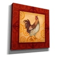 thumbnail image 2 of Epic Graffiti 'Rooster 4' by Viv Eisner, Canvas Wall Art, 37"x37", 2 of 8