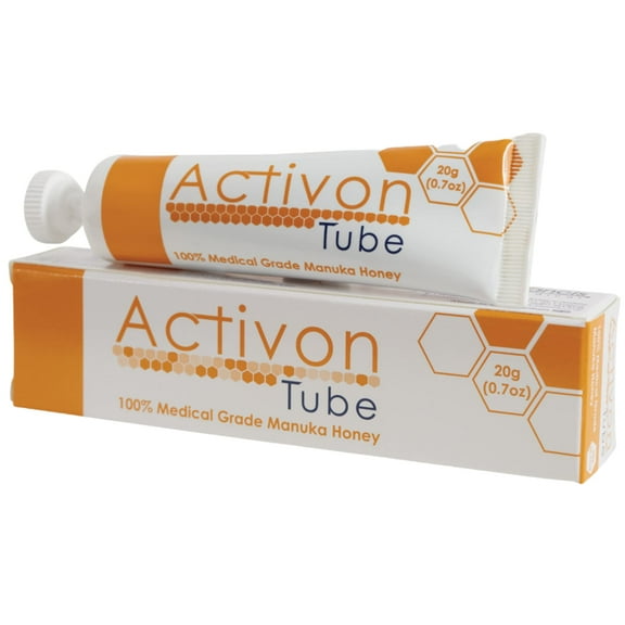 Activon Medical Grade 100% OKA4 Manuka Honey Gel Tube Natural Healing of Wounds 20g Pack of 1