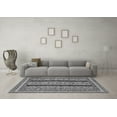 thumbnail image 3 of Ahgly Company Indoor Rectangle Abstract Gray Modern Area Rugs, 5' x 7', 3 of 4