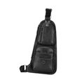 thumbnail image 4 of Mochila multiusos para el pecho, ligera y moderna, ideal para viajes de negocios. Negro, 4 of 9