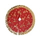 thumbnail image 5 of Falda de Navidad de 35 pulgadas Macarena Decoración reutilizable Reno dorado, 5 of 8