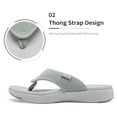 thumbnail image 3 of DREAM PAIRS Women's Soft Cushion Flip Flops Thong Sandals Slippers for Indoor and Outdoor with Arch Support, 3 of 6