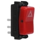 thumbnail image 5 of Interruptor de luz intermitente de emergencia de advertencia de peligro 1248200110 Reemplazo rojo para Mercedes W124 W201 W202, 5 of 10