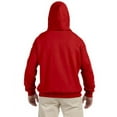 thumbnail image 2 of The Gildan Adult DryBlend 90 oz, 50/50 Hood - RED - L, 2 of 2