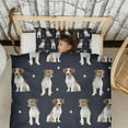 thumbnail image 3 of Jack Russell Terrier Duvet Cover and Pillowcase Set for Single Bedding, Bedroom Accessories for Kids Teens, 3 of 5
