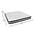 thumbnail image 6 of Merrick Lane 10" Hybrid Mattress Pocket Spring and Memory Foam, King, 6 of 15