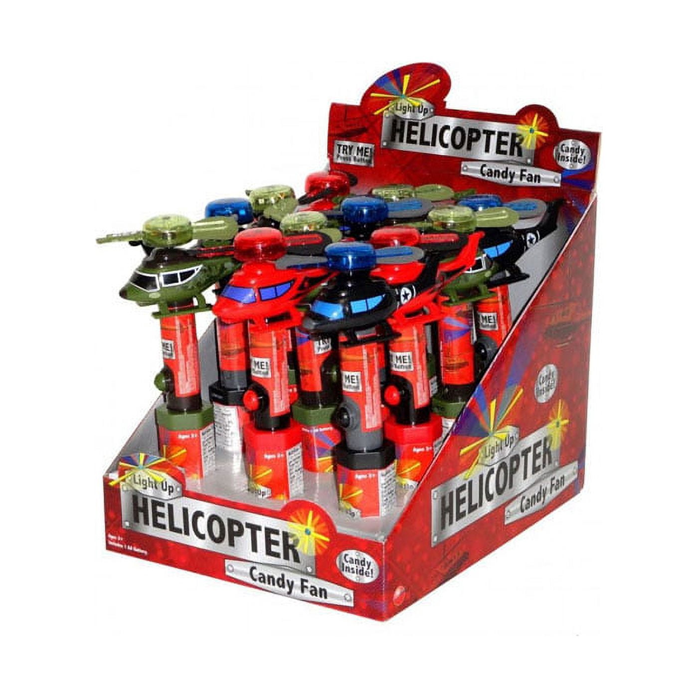 Candyrific Helicopter Light-Up Candy Fan 0.53 oz