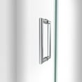 thumbnail image 4 of DreamLine Unidoor-LS 45-46 in. W x 72 in. H Frameless Hinged Shower Door in Chrome, 4 of 8
