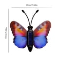 thumbnail image 3 of Solar Lights, Solar Butterfly Garden Lights, Color Changing LED Exterior Wall Light, Solar Powered Outdoor Decoration for Yard Patio, Automatic Dusk to Dawn Landscape Light, 3 of 8