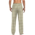thumbnail image 5 of purcolt Mens Plaid Pajama Pants Drawstring Elastic Waist Lightweight Sleep Pants Lounge Pants Sleepwear PJ Bottoms with Pockets, 5 of 7