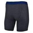 thumbnail image 3 of ISOTONER Men's Boxer Briefs 4-Pack Essential Cotton Stretch No Fly, 3 of 3