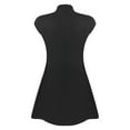 thumbnail image 5 of YONGHS Women's Summer  Cap Sleeve A Line Mini Dress Wedding Evening Dresses Black S, 5 of 7