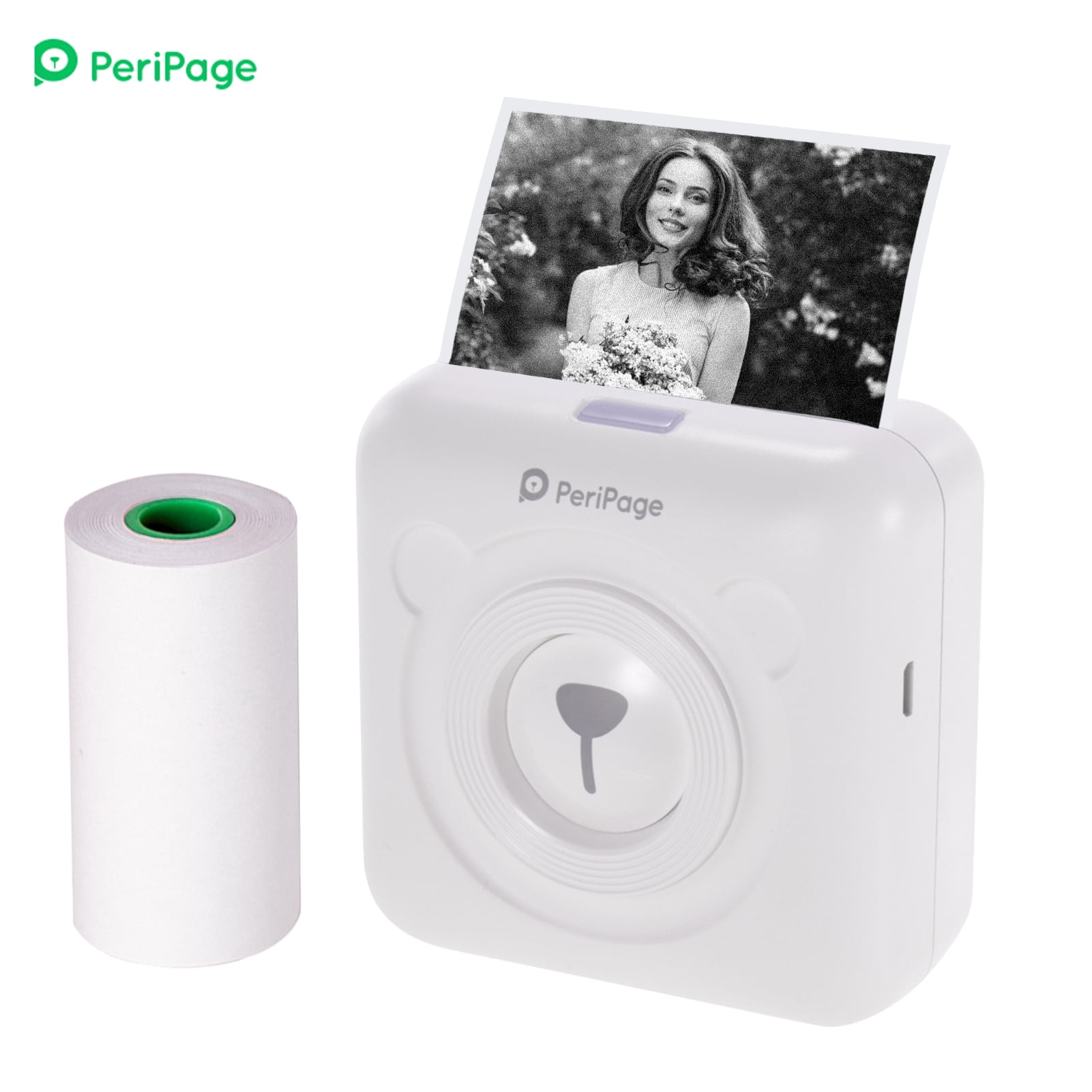 GOOJPRT PeriPage Mini Pocket Wireless BT Thermodrucker Drucker für Android D7R0 