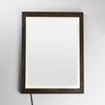 thumbnail image 4 of E42052-WN ET2 Lighting Sawyer - 52W 1 LED Mirror-36 Inch Tall and 24 Inch Wide-Walnut/Black Finish, 4 of 5