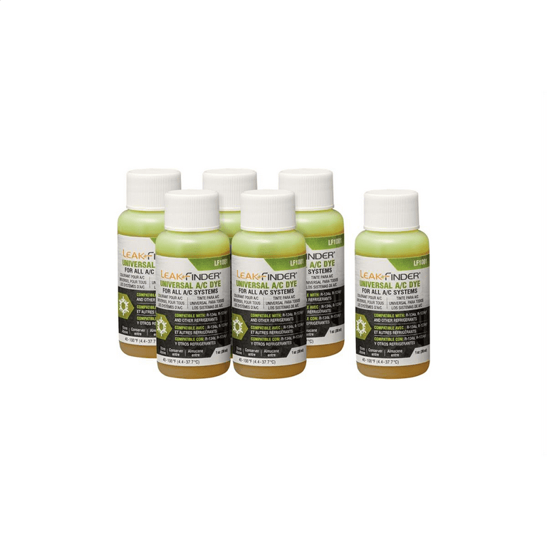Tracer Products LF1001 1 oz Leakfinder Universal A-C Dye - Walmart.com