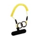 thumbnail image 2 of Correa de teléfono con pestaña para teléfono, cordón de repuesto para correa de teléfono, pieza de repuesto antipérdida, cordón de Metal resistente para teléfono, parche para Amarillo, 2 of 10