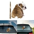 thumbnail image 3 of Cute Car Sticker Cartoon Dog Sticker Window Wiper Sticker and Decal For Car Styling Rear Windshield Decoration, 3 of 8