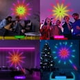 thumbnail image 4 of CHOK Wifi Bluetooth Smart Fireworks Led Light Outdoor 180 Led Fireworks Sparkler Lights Outdoor Tall Led Firework Lights Music/mic Sync with Firework Launch Effect Remote &app Control, 4 of 9
