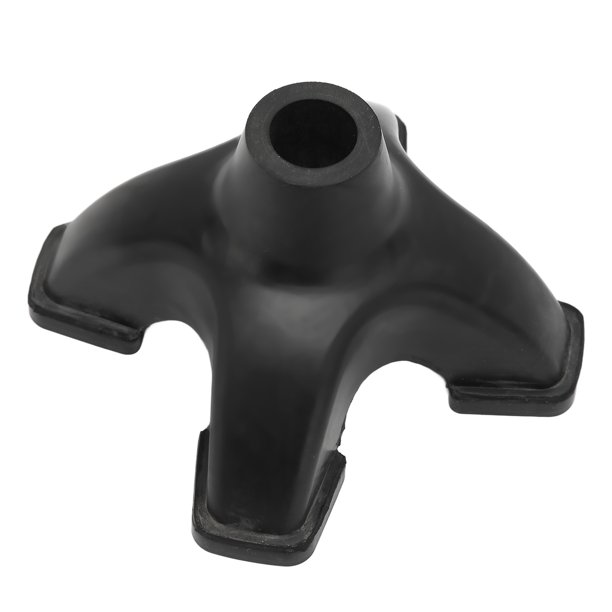 Quad Cane Tips, Rubber Crutch Tips 16mm Corrosion Resistance Thick Design For Gravel For Sand