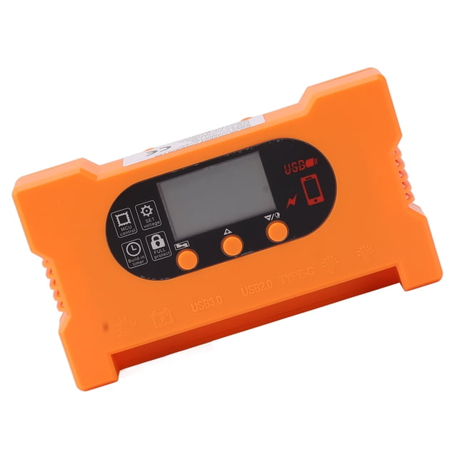 Controlador De Descarga De Carga Solar, Controlador De Carga Solar Seguridad Universal Para Carga De Batería De 12 V 24 V