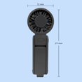 thumbnail image 3 of Ventilador de mano al aire libre de alta velocidad pequeño ventilador cambiable doble plegable ventilador USB, 3 of 7