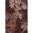 thumbnail image 2 of Addison Rugs Mayfield Premium Machine Washable Transitional Floral Merlot Rectangle Rug, 3' x 5', 2 of 6