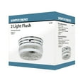 thumbnail image 2 of Nuvo Lighting - 2 Light Medium Drum Flush Mount-8 Inches Wide by 6 Inches High, 2 of 4