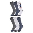 thumbnail image 3 of Chaps Boy's Athletic Crew Socks 6-Pack, Size Medium, 3 of 6