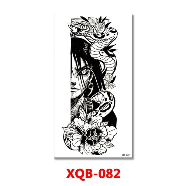 Naruto Sharingan Tattoo Stickers Anime Uchiha Itachi Figures Waterproof Temporary Tattoo Stickers Toys for Kids Christmas GiftsUnited States Gao Jinjia LED