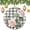 Pattern-6, variant on Vintage Floral Christmas Ceramic Ornament Vintage Floral Personalized Christmas Ornament Holiday Ornament for Home Christmas Tree Decor Gifts for Women Men On Christmas