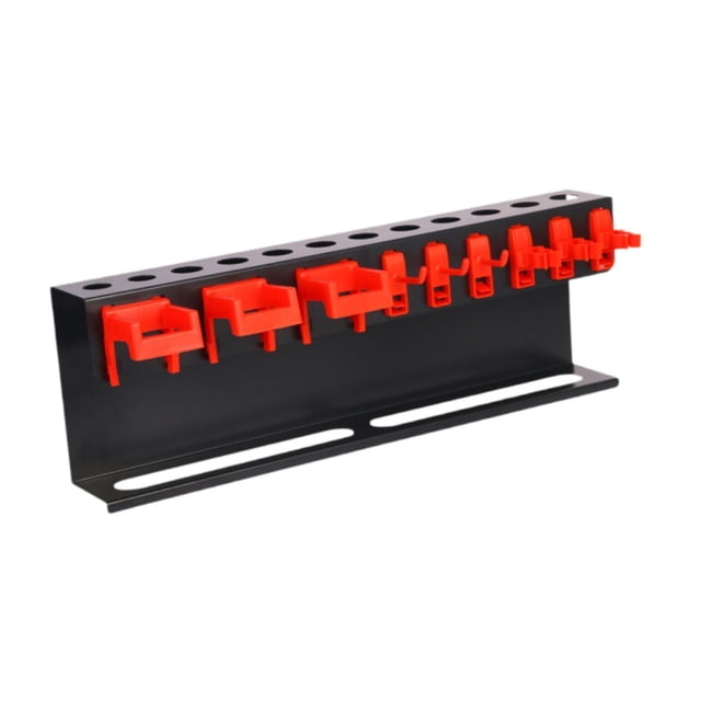 pitrice Detailing Brush Holder 12 Holes Spray Mount Wall Bottle Storage Rack Hanging